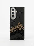 Kevlar Texture Black Case For Fold 7 & Fold 8 Ultra