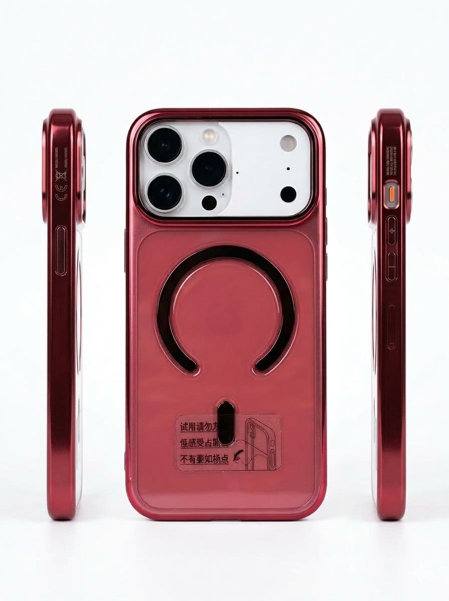 iPhone 18 Pro & Pro Max MagSafe Clear Case – Original IC Anti-Yellowing